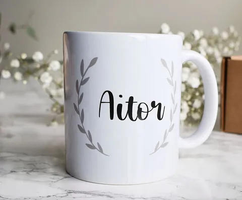 Emocionak Desayunos taza personalizada