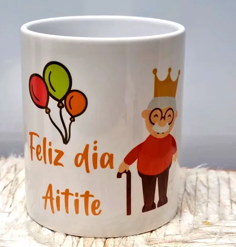 Emocionak Desayunos taza personalizada feliz día